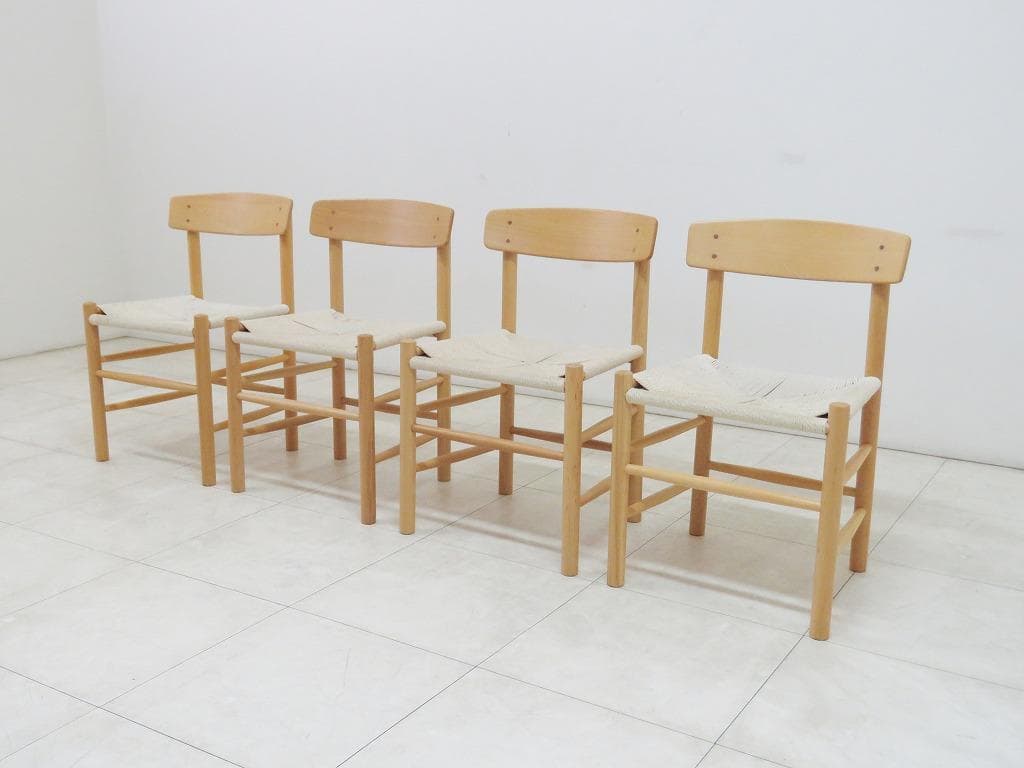 ボーエ・モーエンセン シェーカーチェア 4脚セット ダイニング リプロダクト