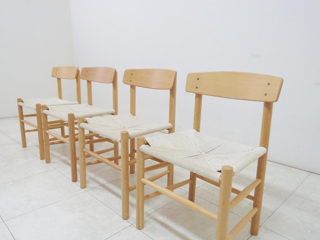 ボーエ・モーエンセン シェーカーチェア 4脚セット ダイニング リプロダクト