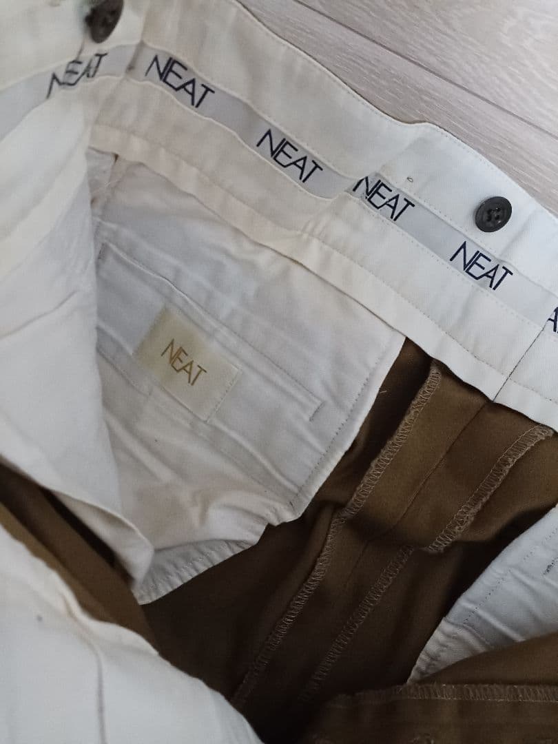 ニート　グルカパンツ　トラウザーズ　スラックス　美品　M