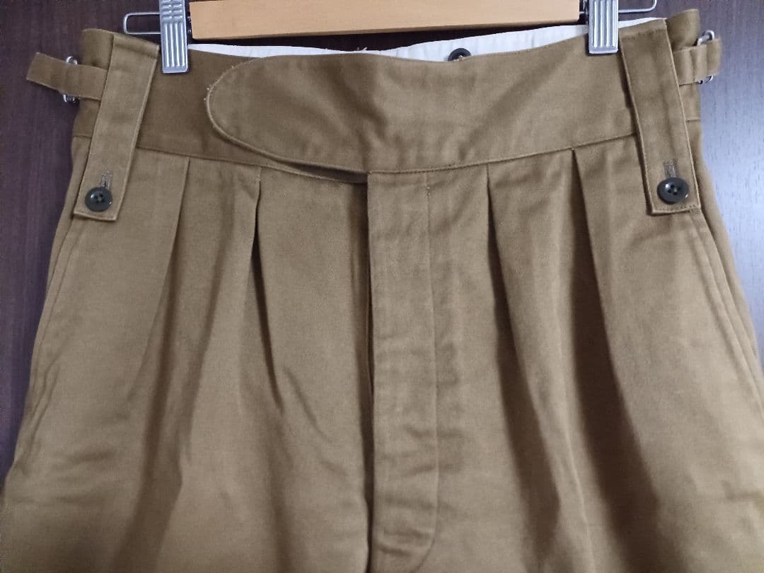 ニート　グルカパンツ　トラウザーズ　スラックス　美品　M