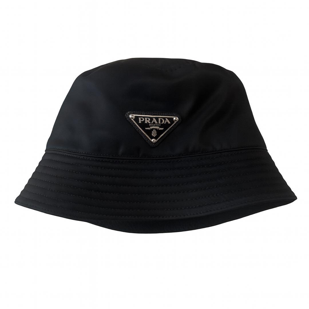 【希少XL】PRADA ブラック バケットハット