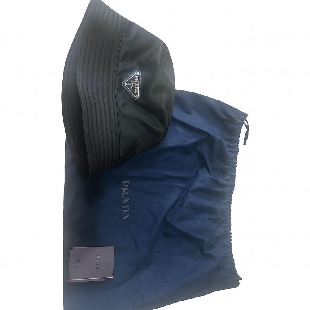 【希少XL】PRADA ブラック バケットハット