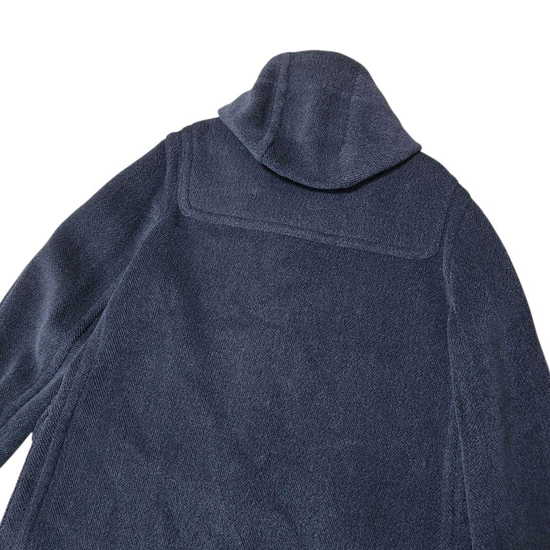 99AW チベット社 ムーアブルック製 カットパイル ダッフルコート 濃紺