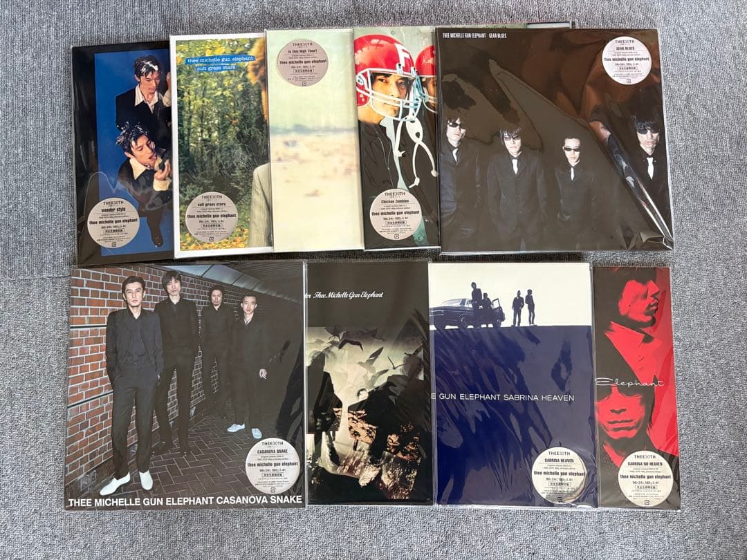 THE MICHELLE GUN ELEPHANT 再発レコード9枚セット