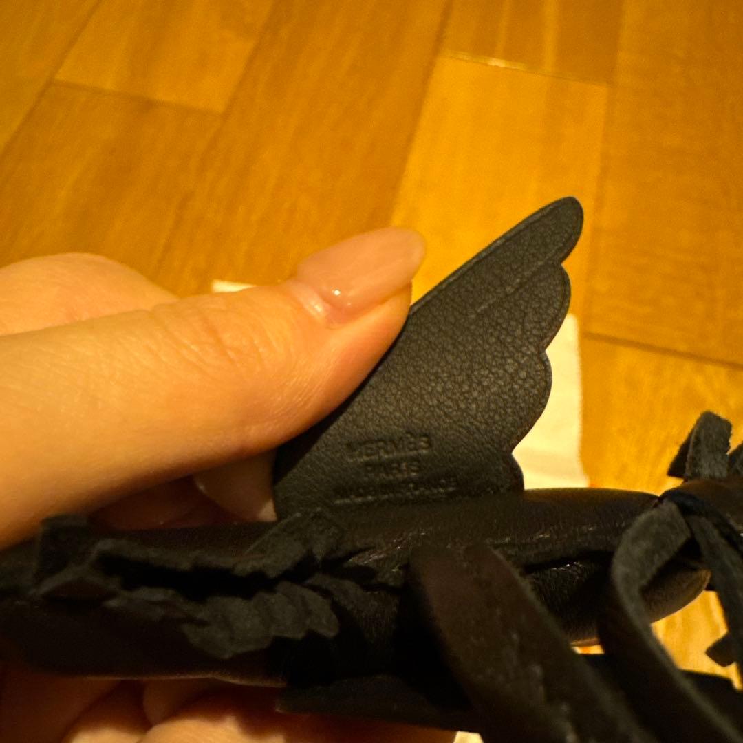 HERMES ペガサス 黒
