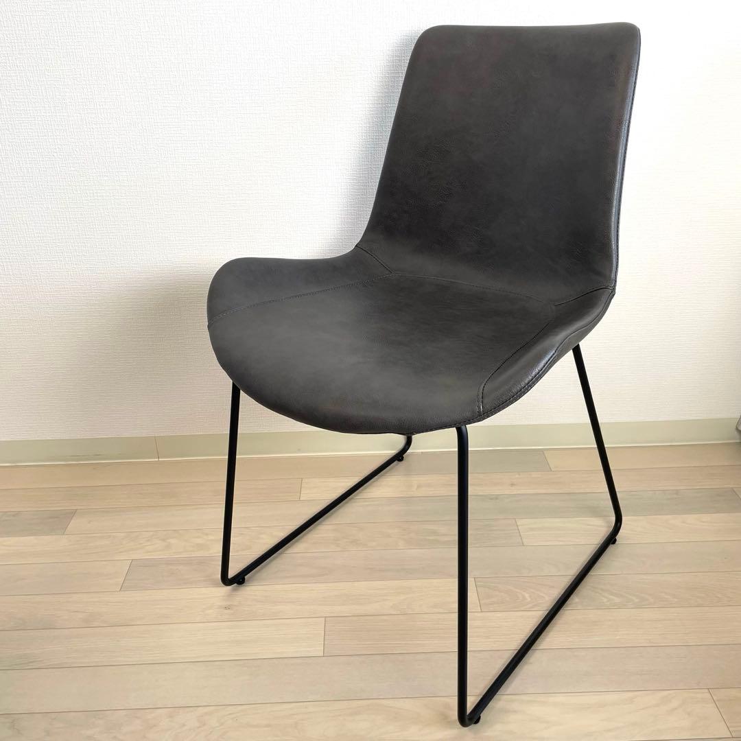 【良品】a.depeche アデペシュ PUNISH wing chair 2脚