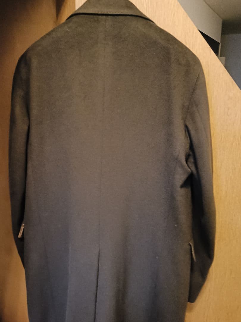 売切　最終値下Gabriele Pasiniカシミヤ100コート未使用　46