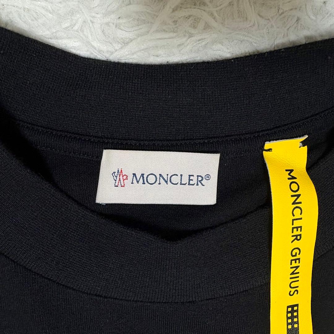 【美品】 MONCLER Palm Angels 長袖 Tシャツ ブラック M