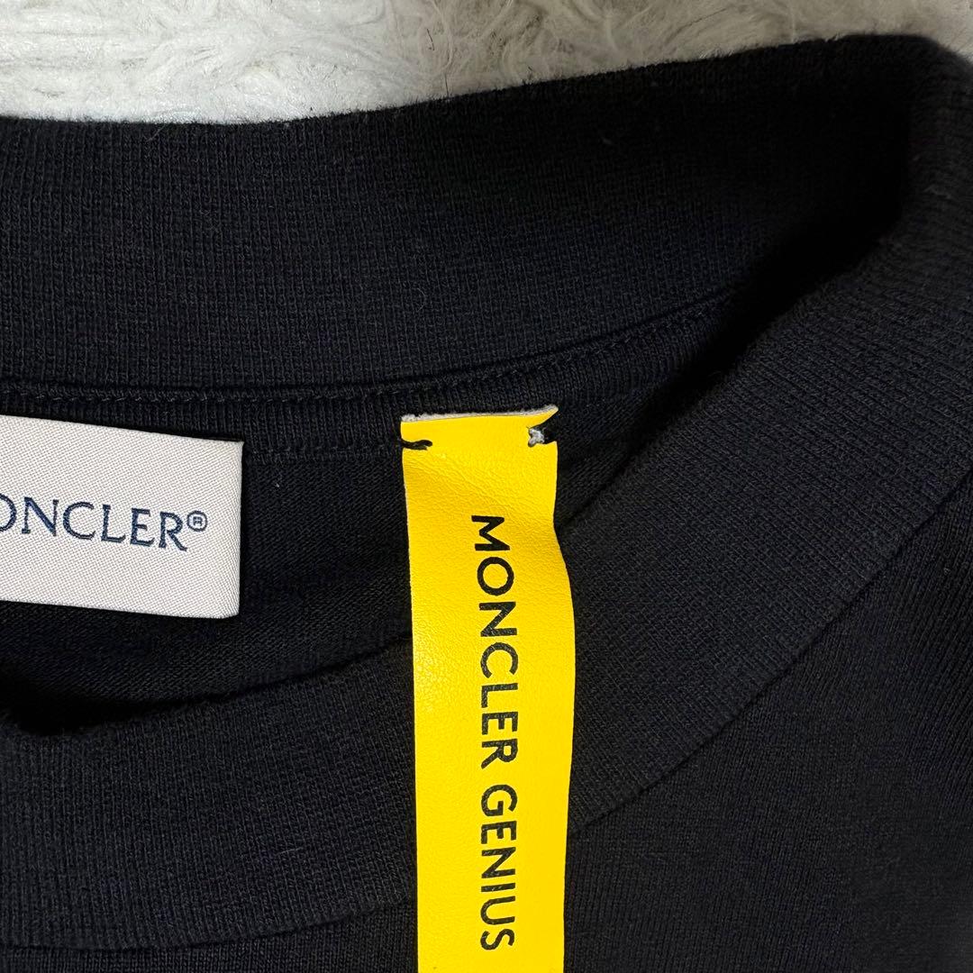 【美品】 MONCLER Palm Angels 長袖 Tシャツ ブラック M