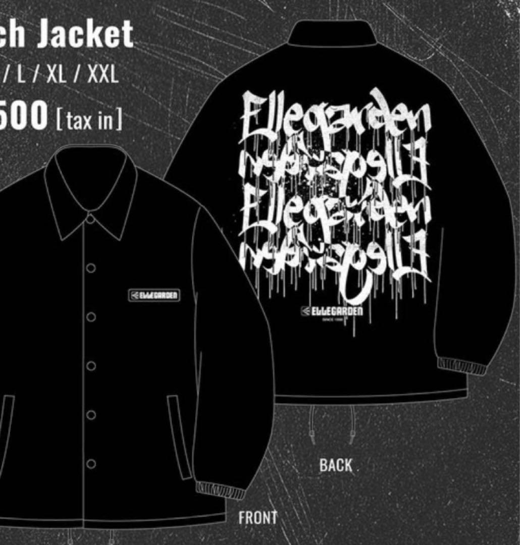 ELLEGARDEN コーチジャケット ブラック L