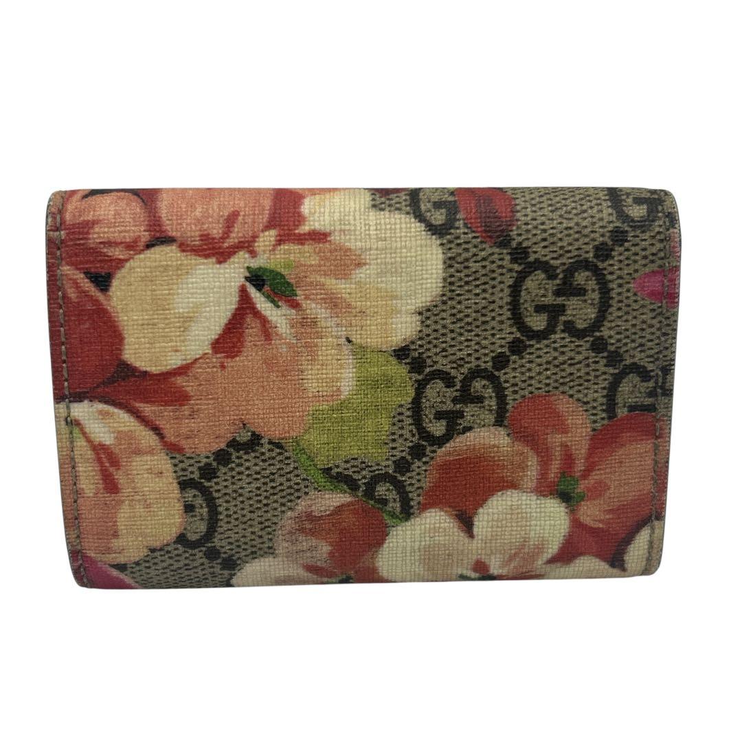 【スモーキンビリー】グッチ ブルームス 花柄 キーケース 6連 保存袋付