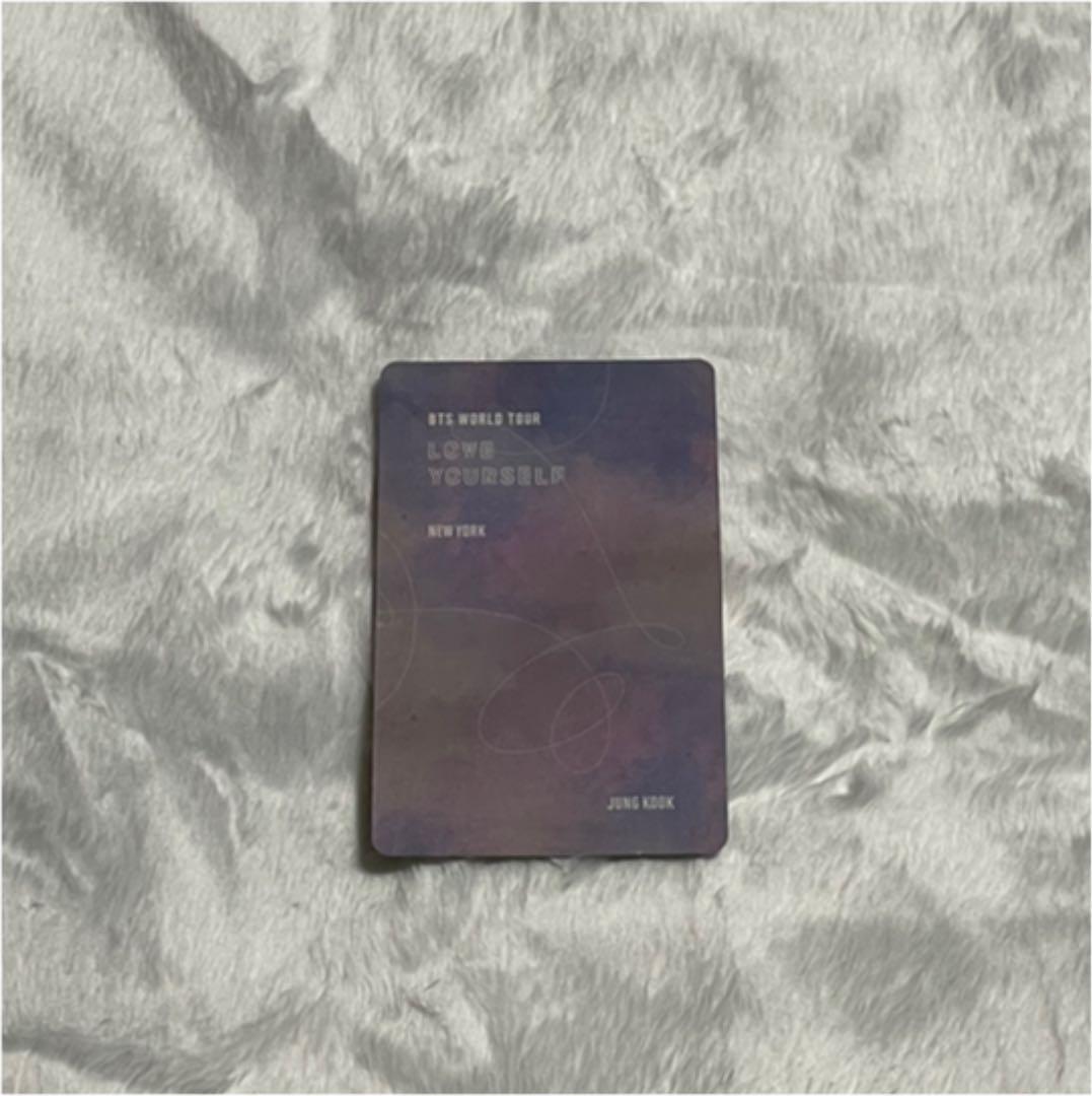 BTS LYS NEWYORK ジョングク トレカ