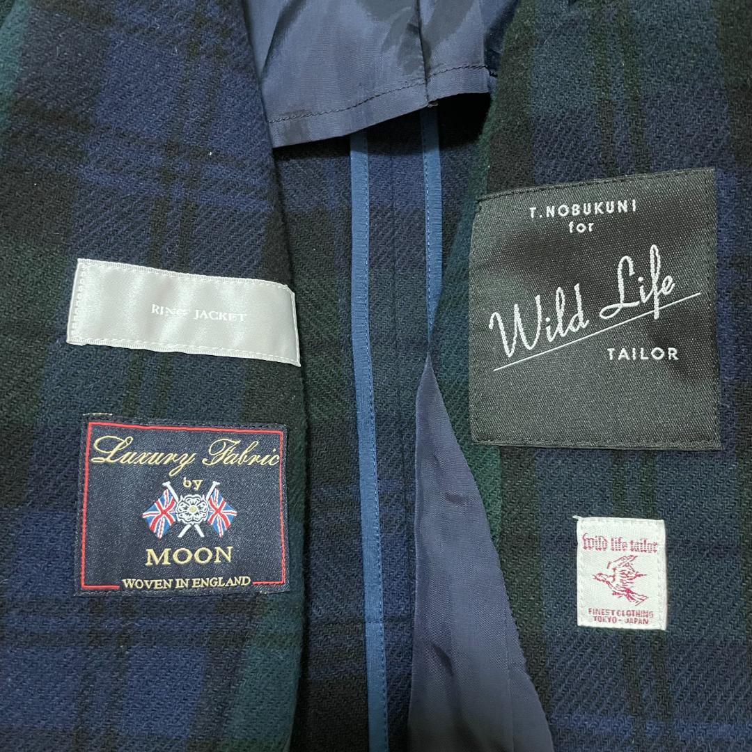 リングヂャケット トリプルコラボ ハンティングジャケット ムーン社 グリーン系