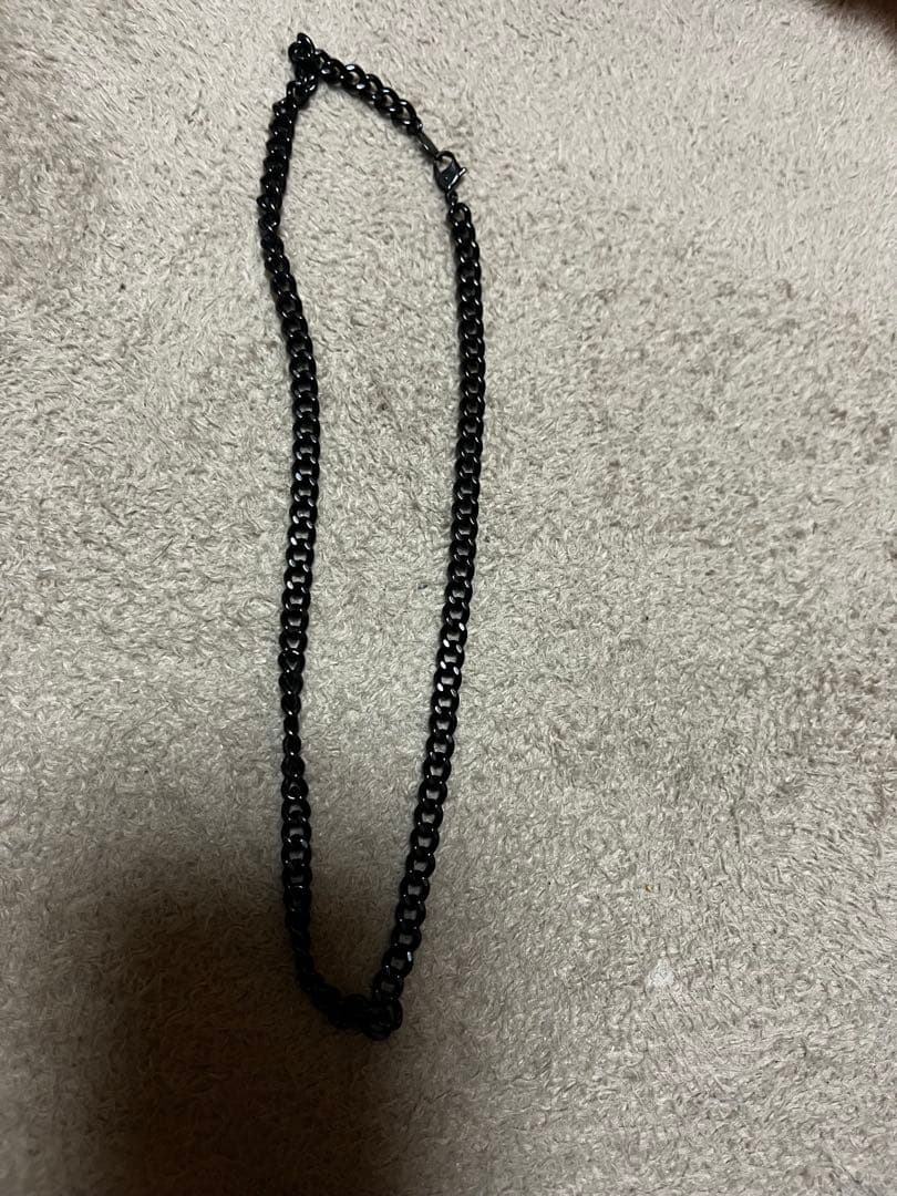 Tenshin Phiten 炭化チタンチェーンネックレス