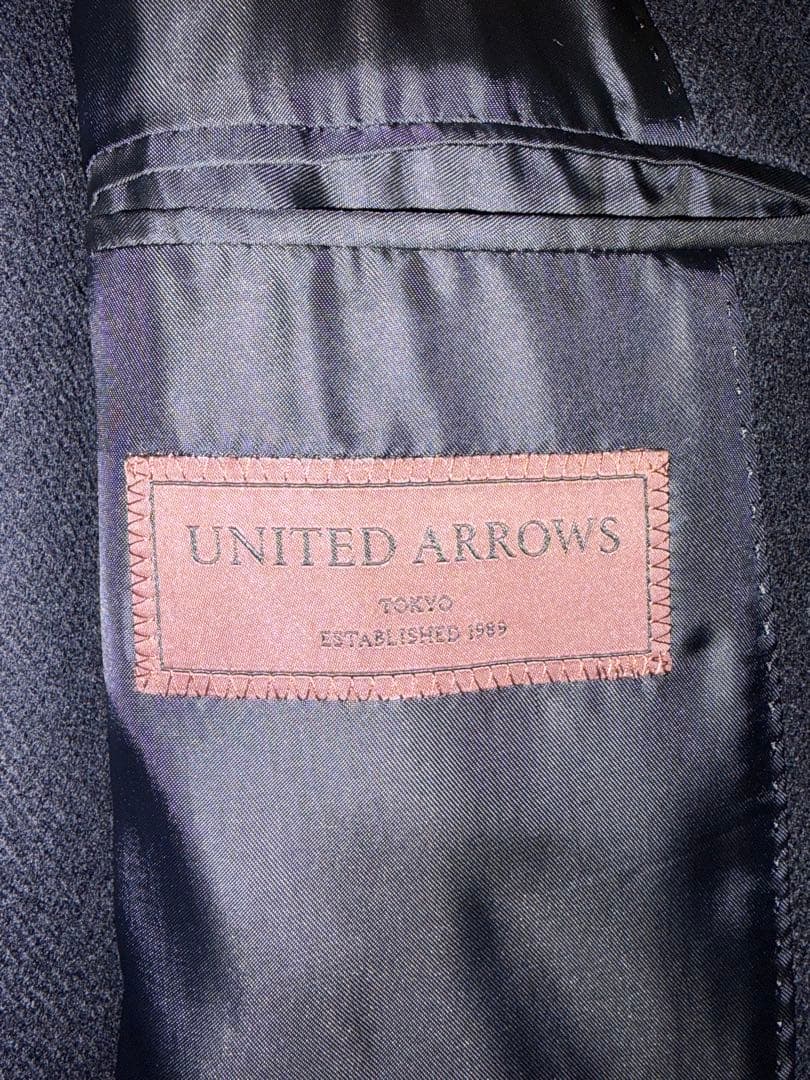 【最終値下げ】UNITED ARROWS / チェスターコート (ネイビー/M)