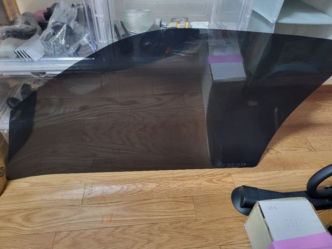 スモークフィルム風サンシェード　5％ 取り外し式