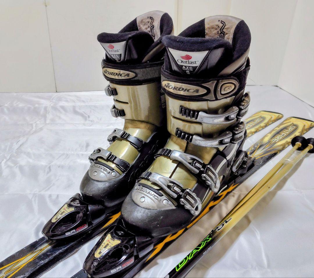 B■スキーセット■ELAN173cm■NORDICA 27〜27.5cm