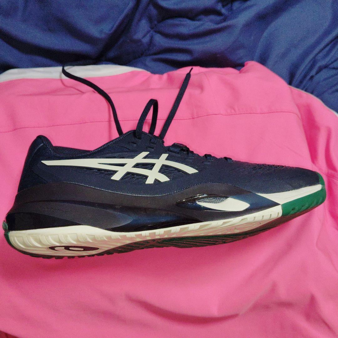 着用1回ASICS ゲルレゾリューションX　ワイド　オールコート用　26.0