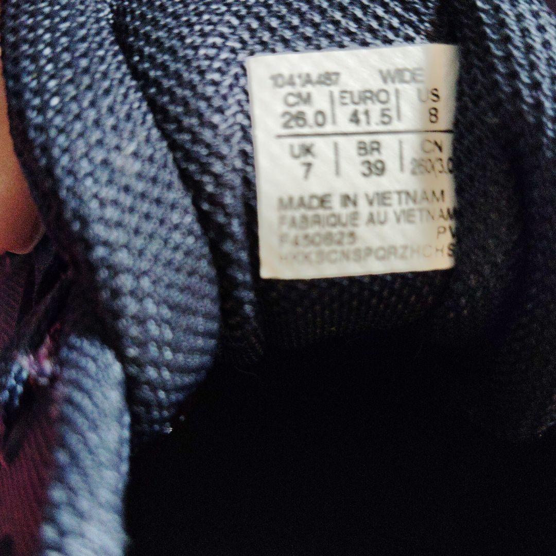 着用1回ASICS ゲルレゾリューションX　ワイド　オールコート用　26.0