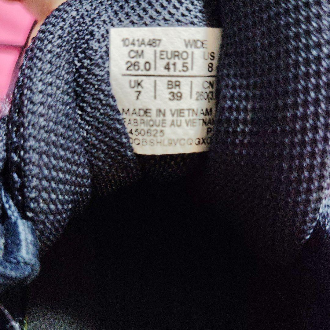 着用1回ASICS ゲルレゾリューションX　ワイド　オールコート用　26.0