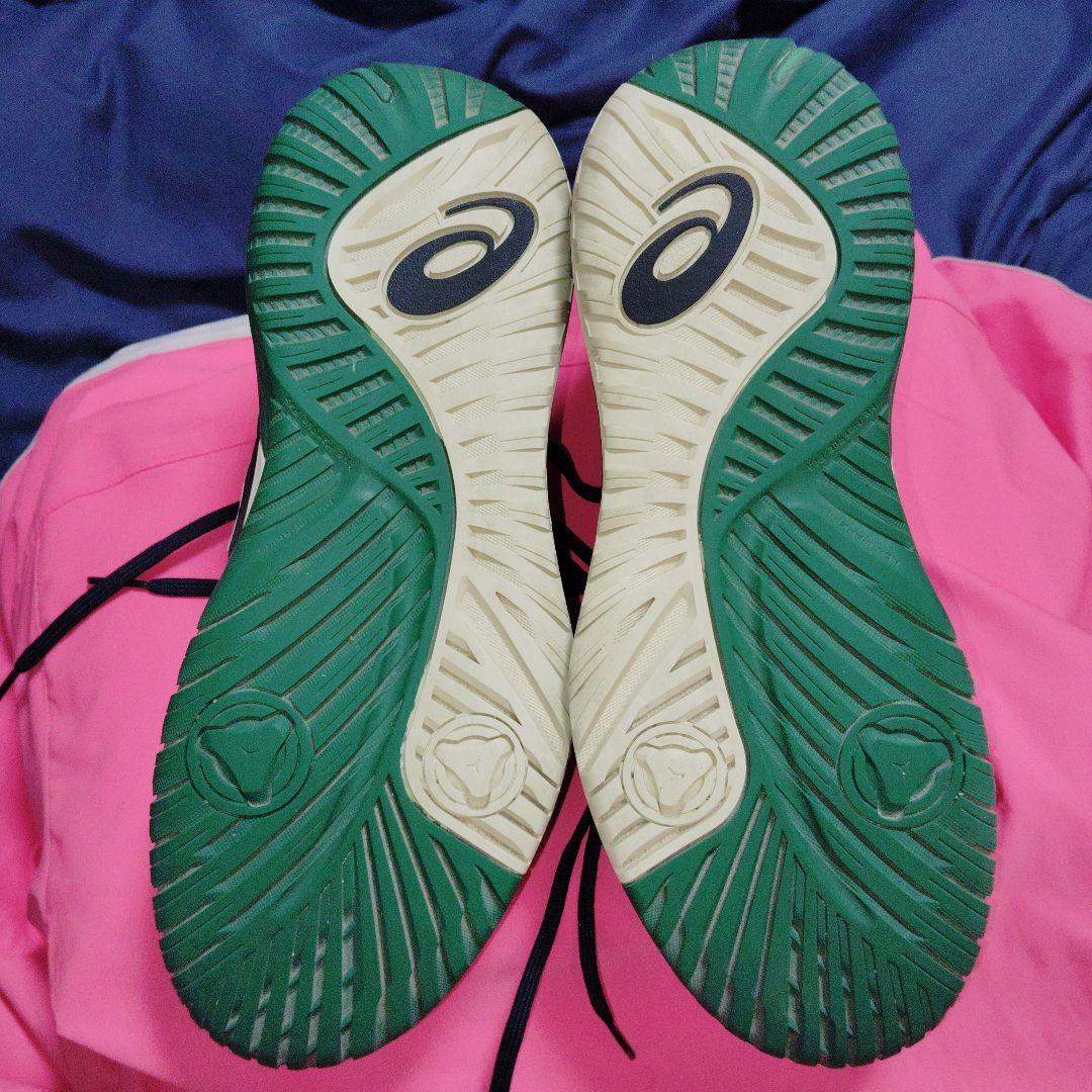 着用1回ASICS ゲルレゾリューションX　ワイド　オールコート用　26.0