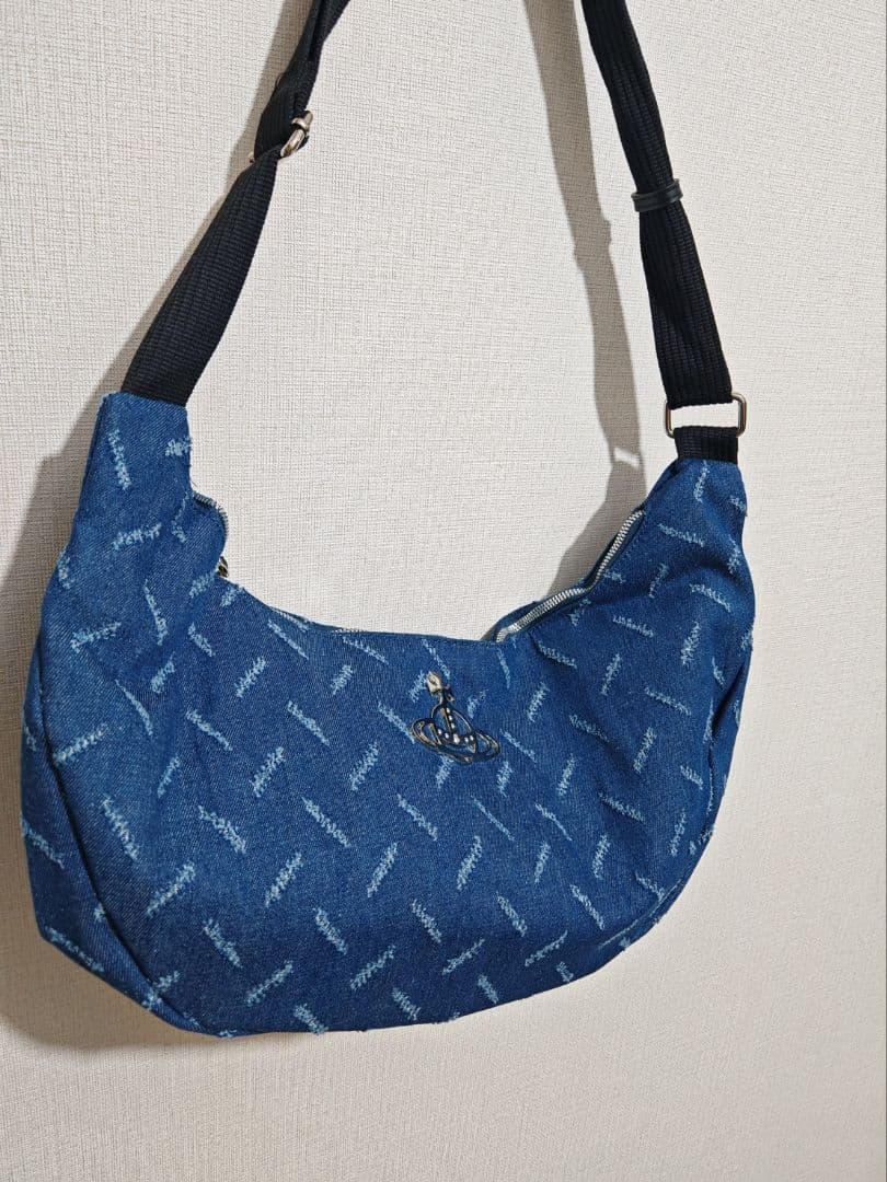 Vivienne Westwood デニムショルダーバッグ　ボディバッグ