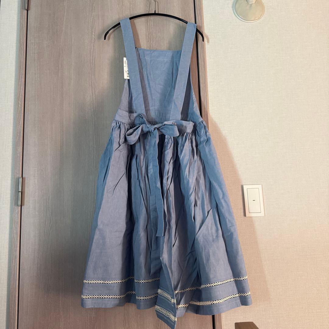 【値下げしました】ラルフローレン　アディソンシャンブレイ　エプロン