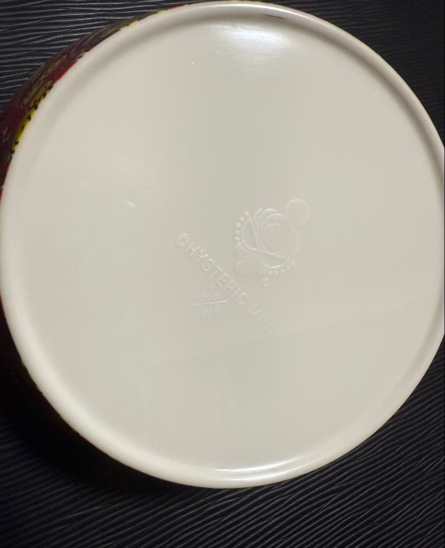 hysteric miniメラミンランチプレートとボウル２点セット　ピンク正規品