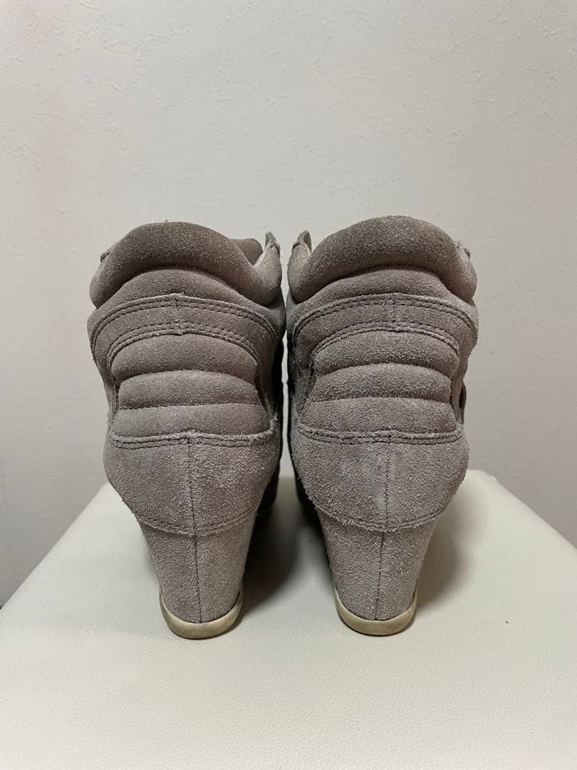 QSH アッシュ ウェッジソールスニーカー 23.5cm