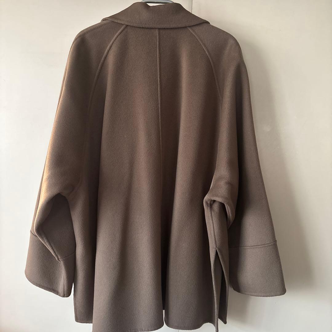 【美品】IENA スーパー160ダブルフェイスショートコート　ベージュA 36