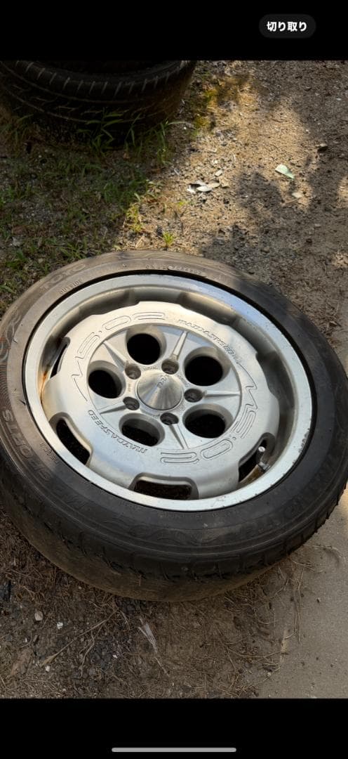 ★値引きしたよ★希少　MS-02 マツダスピード 17インチ　8JJ 2本