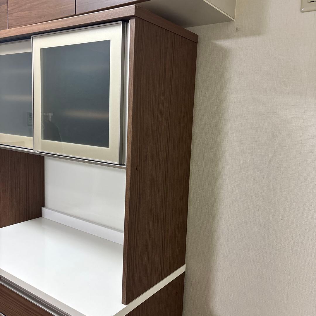 ニトリ カップボード キッチンボード キッチンカウンター 食器棚 リガーレ