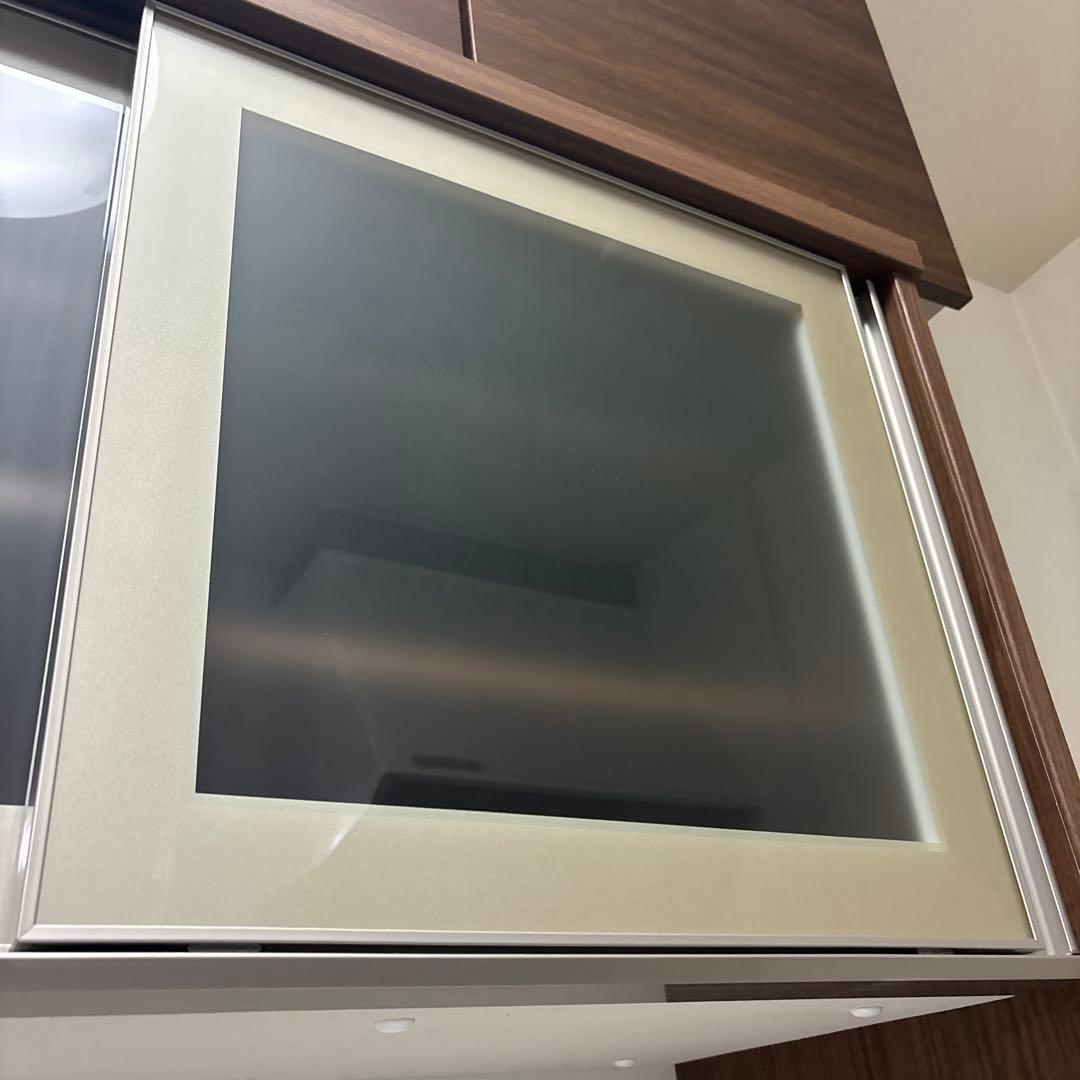 ニトリ カップボード キッチンボード キッチンカウンター 食器棚 リガーレ