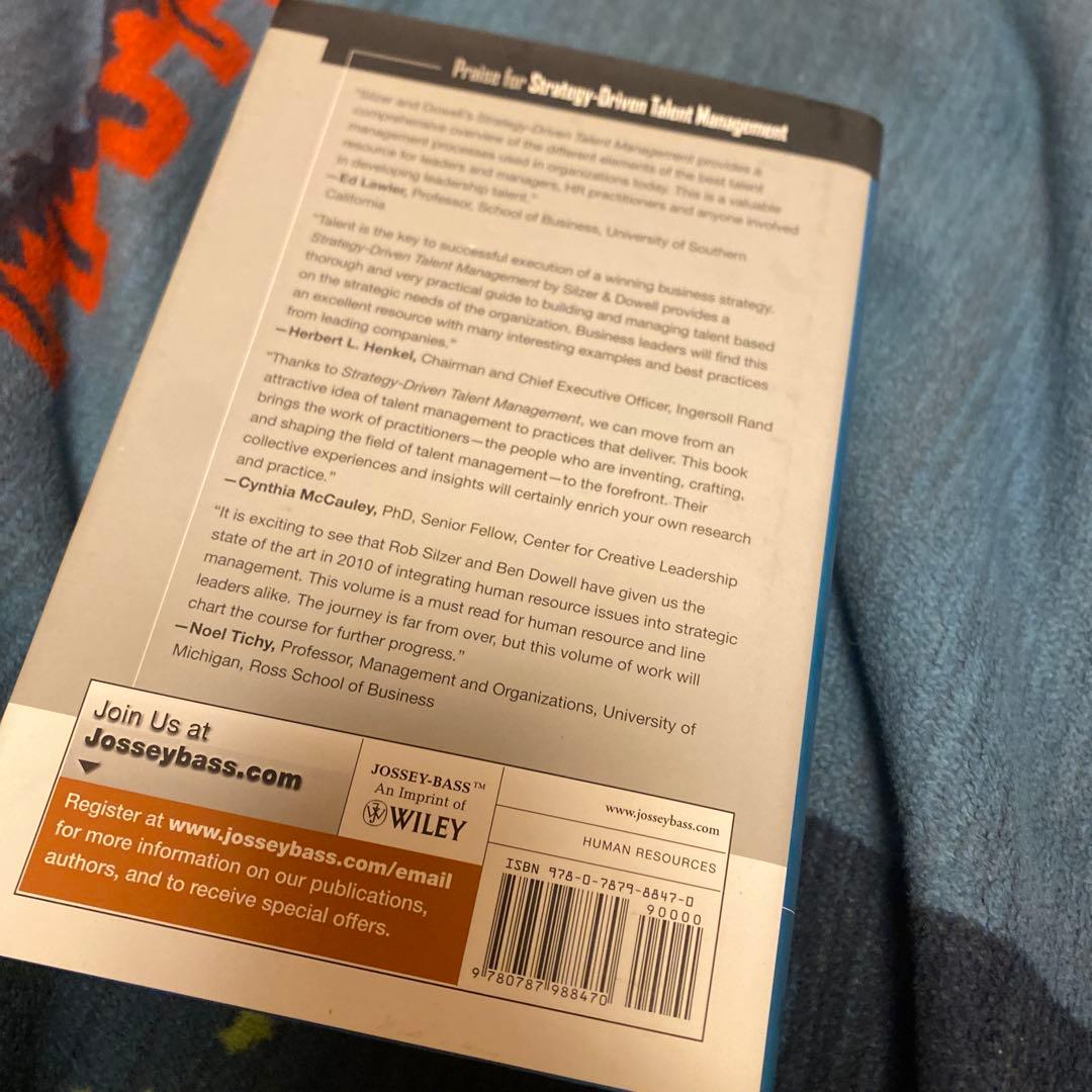 ビジネス・経済 Strategy-Driven Talent Management