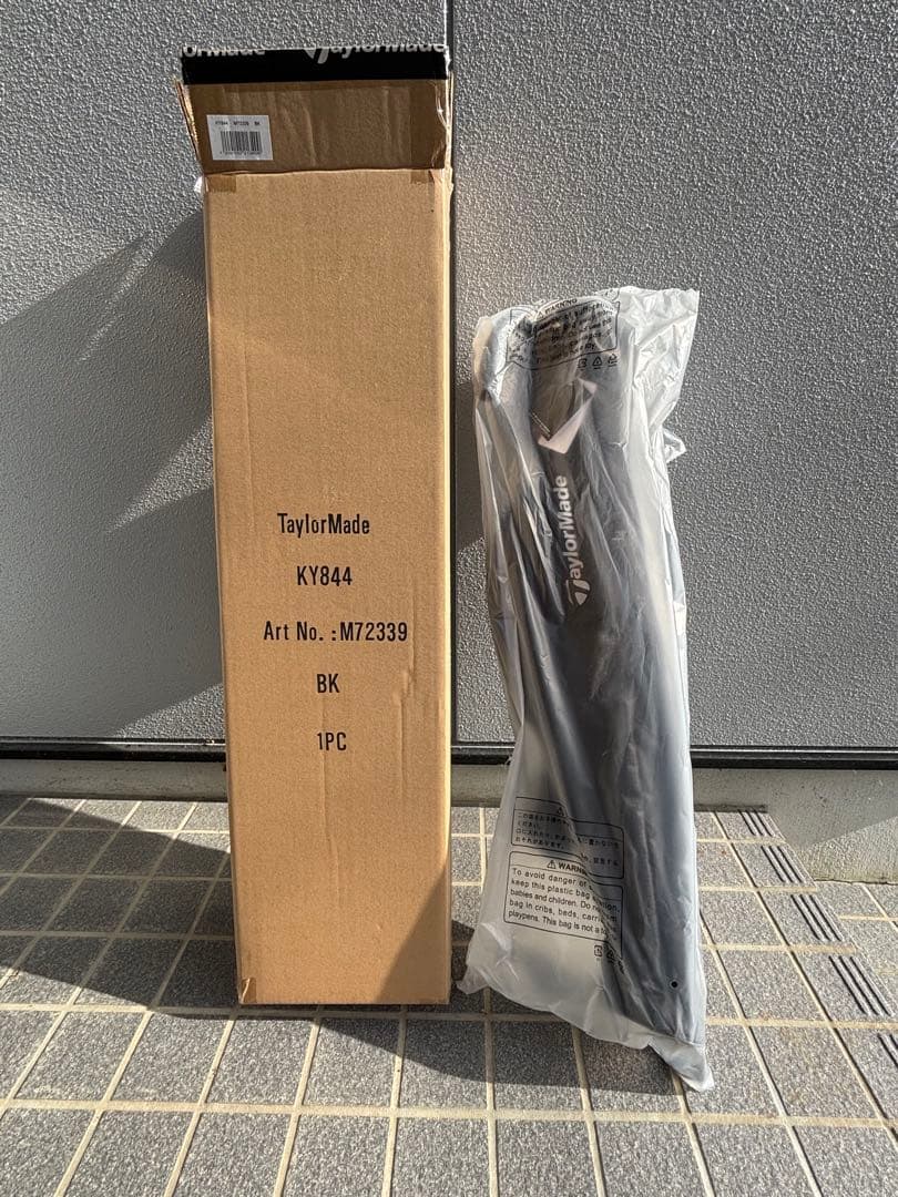 TaylorMade ゴルフキャディバッグ KY844 BK 新品未使用