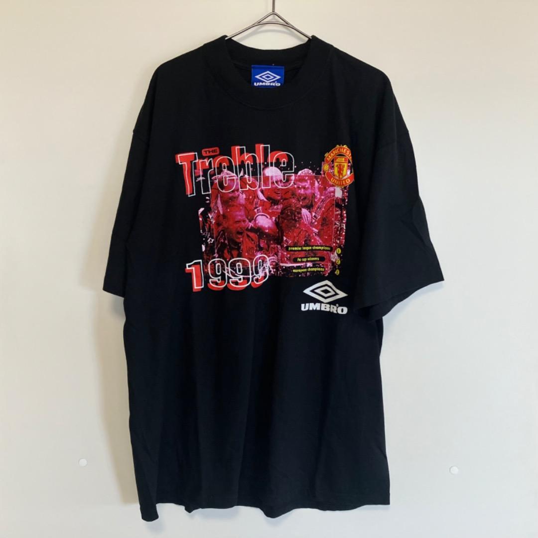 UMBRO マンチェスターU トレブル記念Tシャツ 入手困難 ヴィンテージ