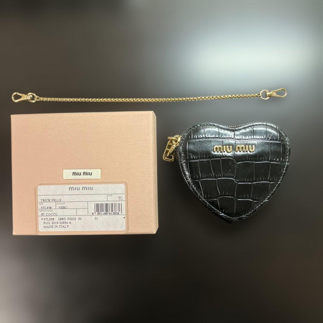 ミュウミュウハート型ケース