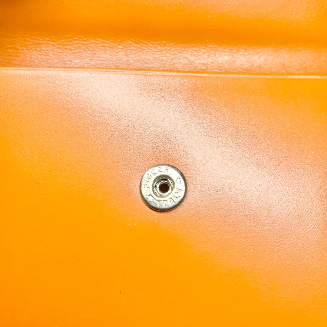 未使用級 ハンティングワールド 折り財布 ゾウロゴ グレー×ブラウン 付属品