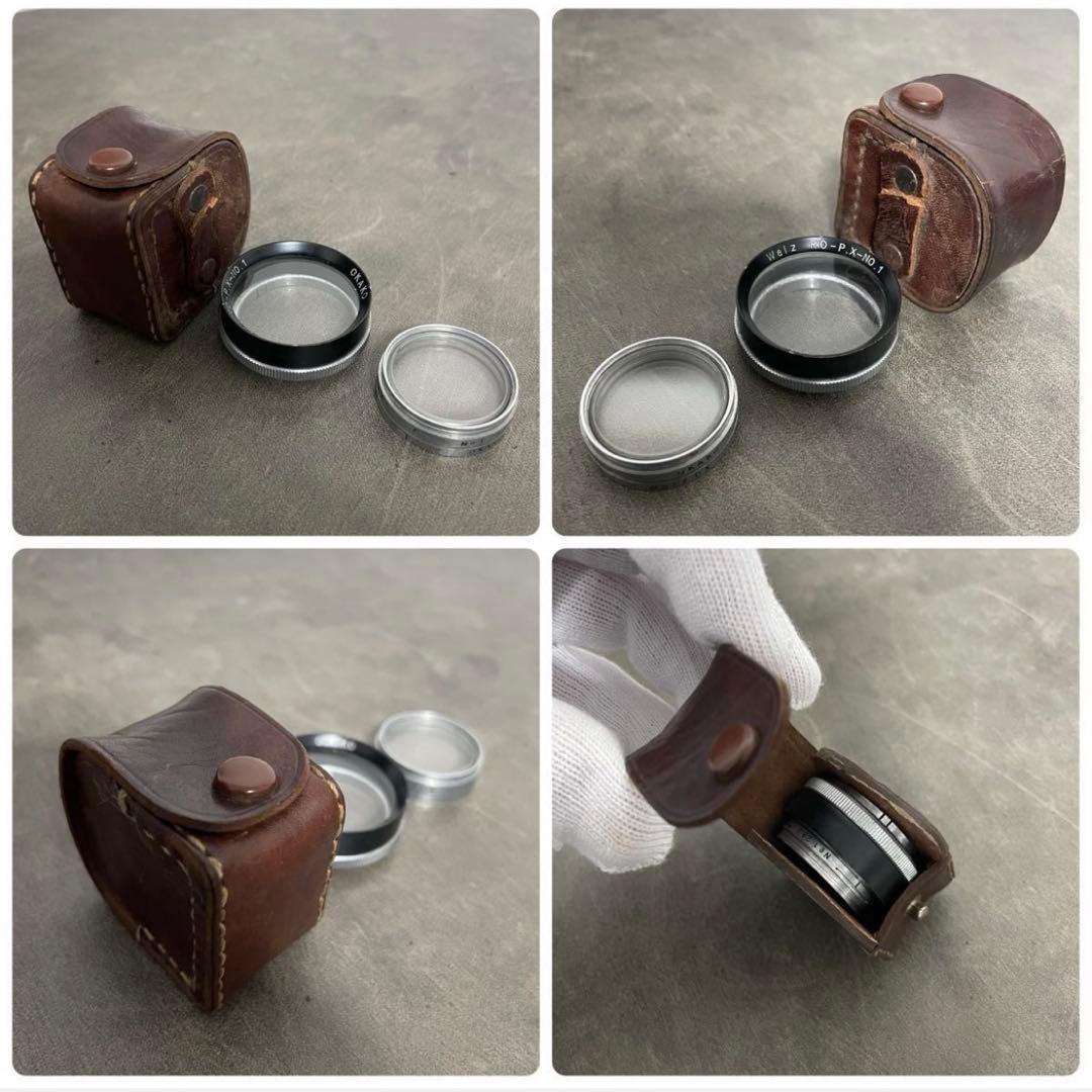 Rolleiflex 二眼レフカメラ ジャンク品 レザーケース付き パーツ取り