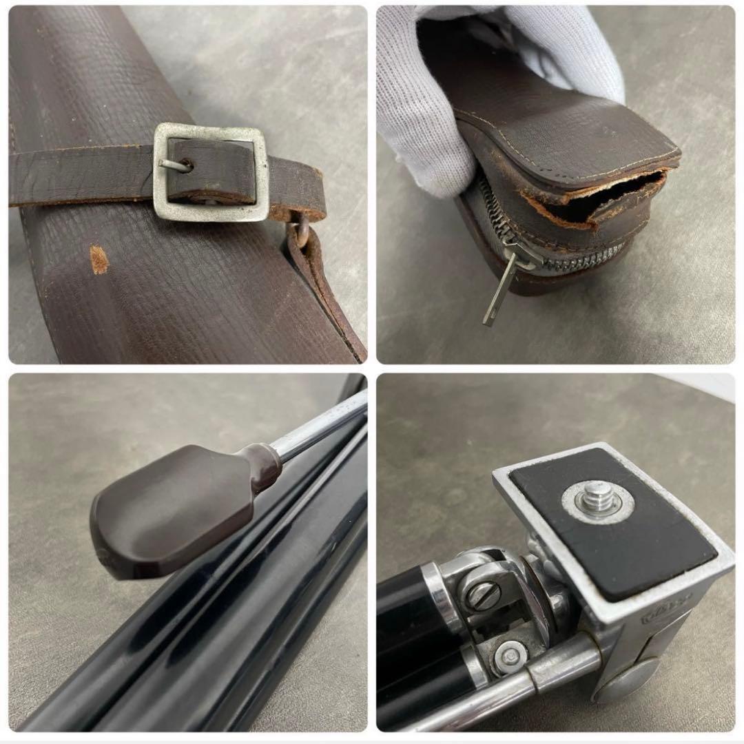 Rolleiflex 二眼レフカメラ ジャンク品 レザーケース付き パーツ取り