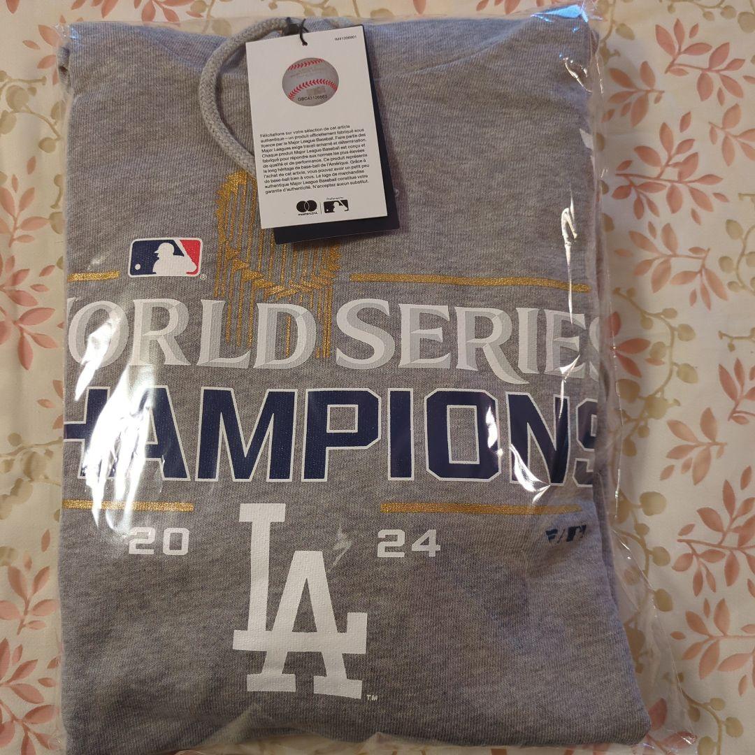 ドジャースワールドシリーズ2024優勝記念パーカー