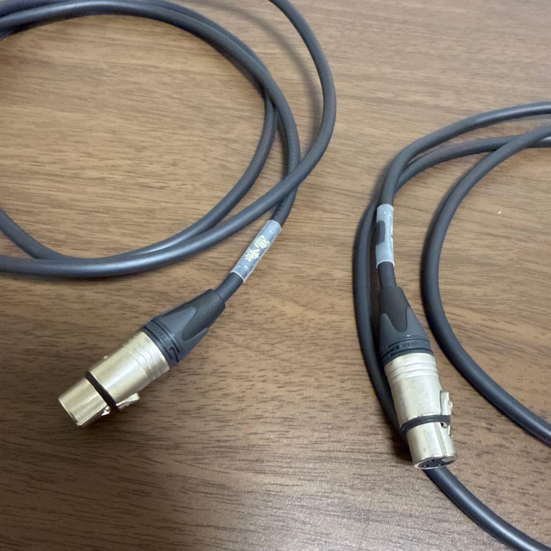 峰電 RAW Cable（XLR ケーブル） 1.8m