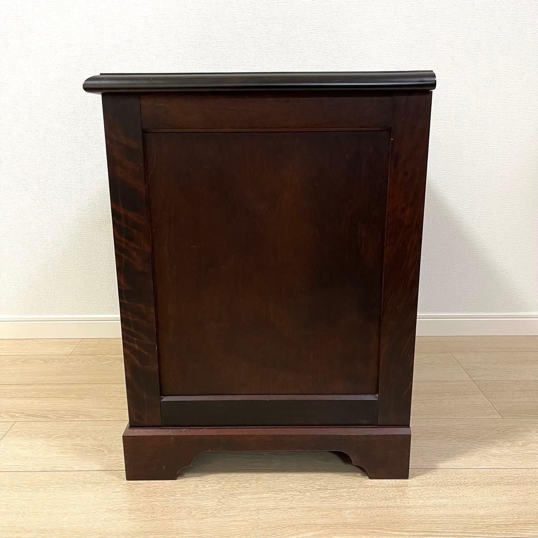 (そ65)北海道民芸家具 ヴィンテージ樺材 リビング収納 サイドキャビネット