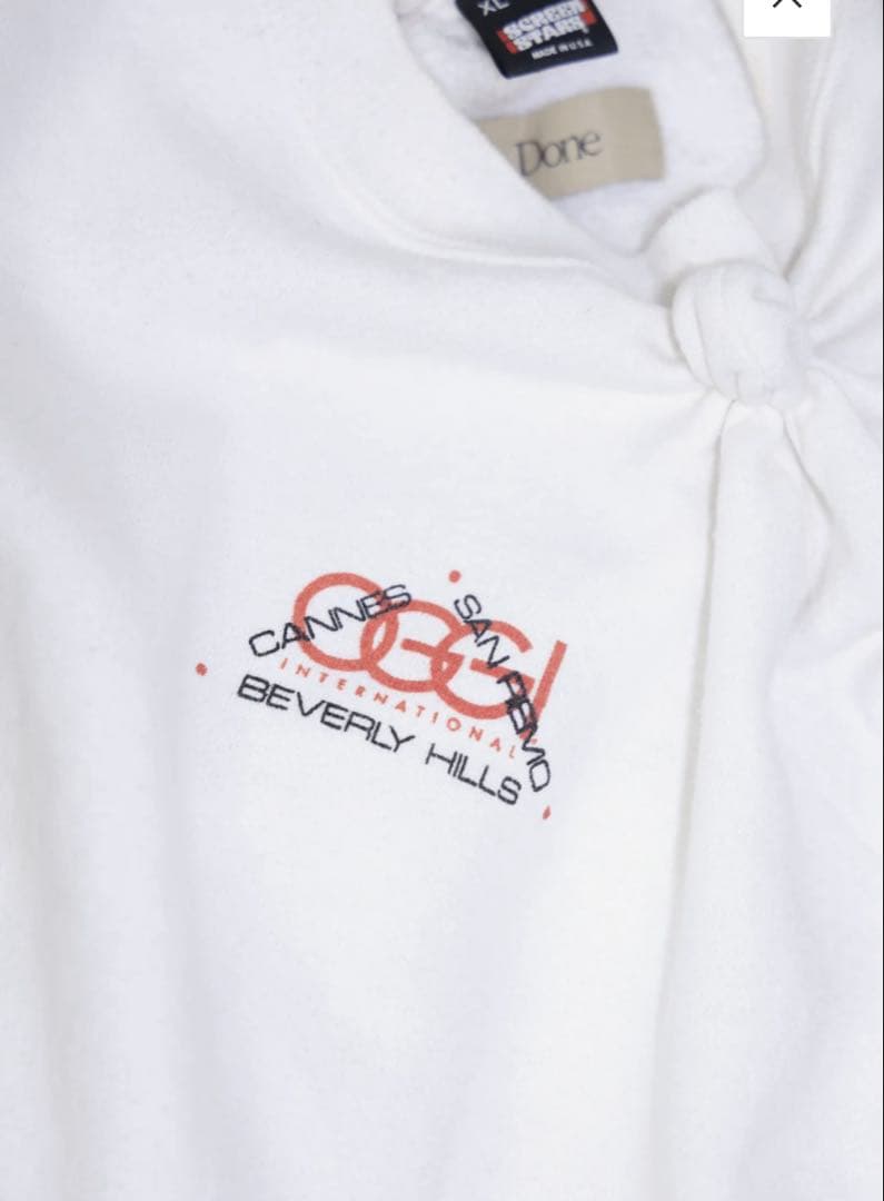 トップス Done project PAULS-KNOT SWEAT