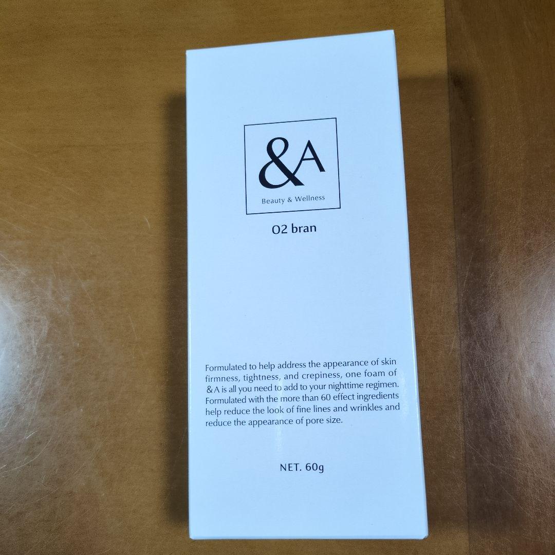 アンドエー　&A 02 bran フェイスマスク 60g×2