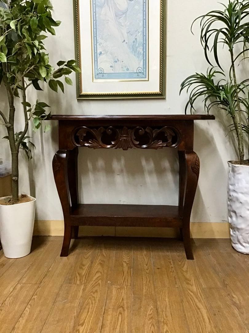 管221☆アジアンスタイル☆神戸家具☆COLONYHOUSE☆コンソールテーブル