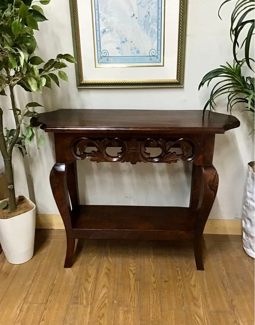 管221☆アジアンスタイル☆神戸家具☆COLONYHOUSE☆コンソールテーブル