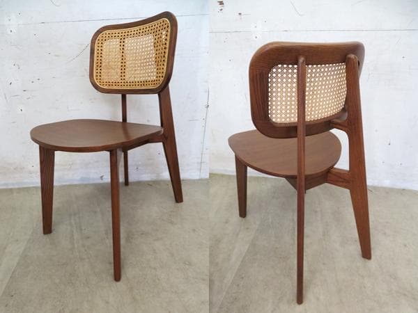 展示品■ザ・コンランショップ■PODIUM■CANE■ケーンチェア■4脚セット■