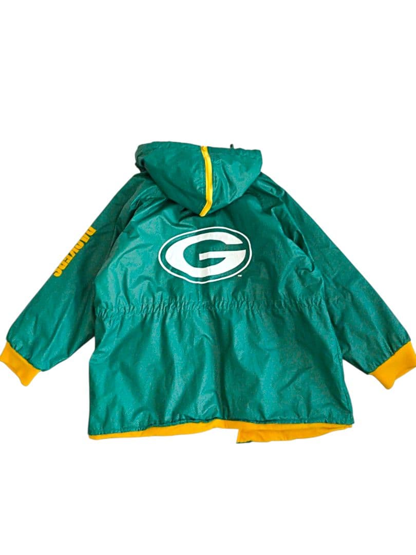 NFL Green Bay Packers フード付きジャケット　ビンテージ　Ｌ