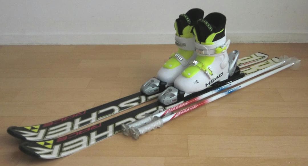 ■■12月・1月限定■送料無料■子供用スキーセット■120/22.5■WAX■■